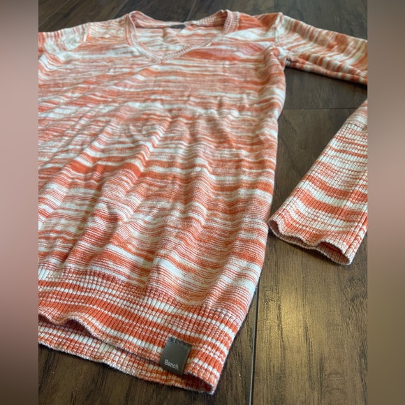 Orange knit Bench pullover sweater - Picture 2 of 3